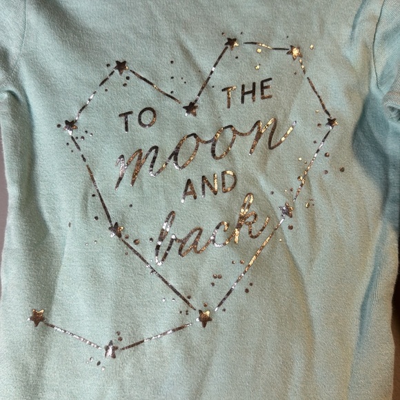 To the moon and back fleece pant pj set - Picture 5 of 16